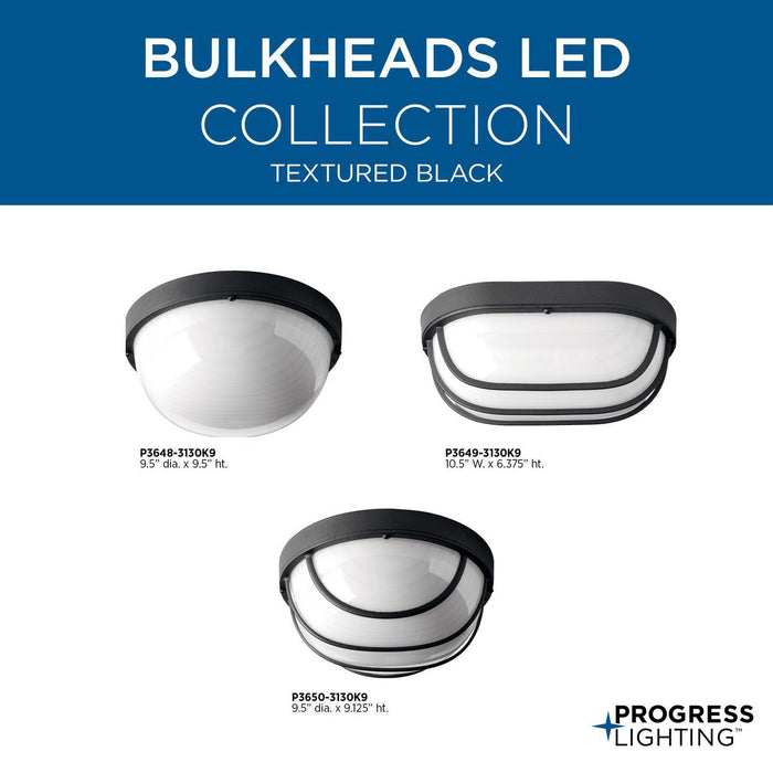 Bulkheads LED Flush Mount-Flush Mounts-Progress Lighting-Lighting Design Store