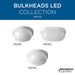 Bulkheads LED Flush Mount-Exterior-Progress Lighting-Lighting Design Store