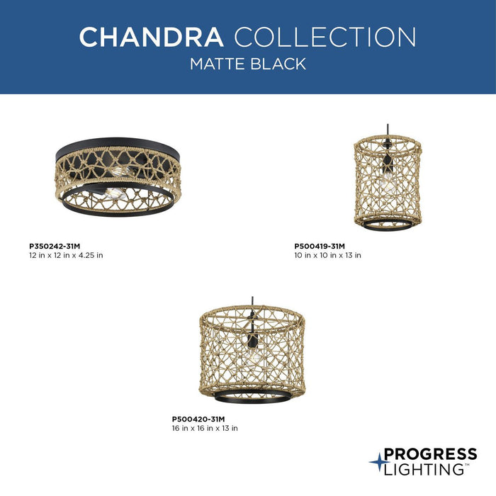 Chandra Pendant-Pendants-Progress Lighting-Lighting Design Store