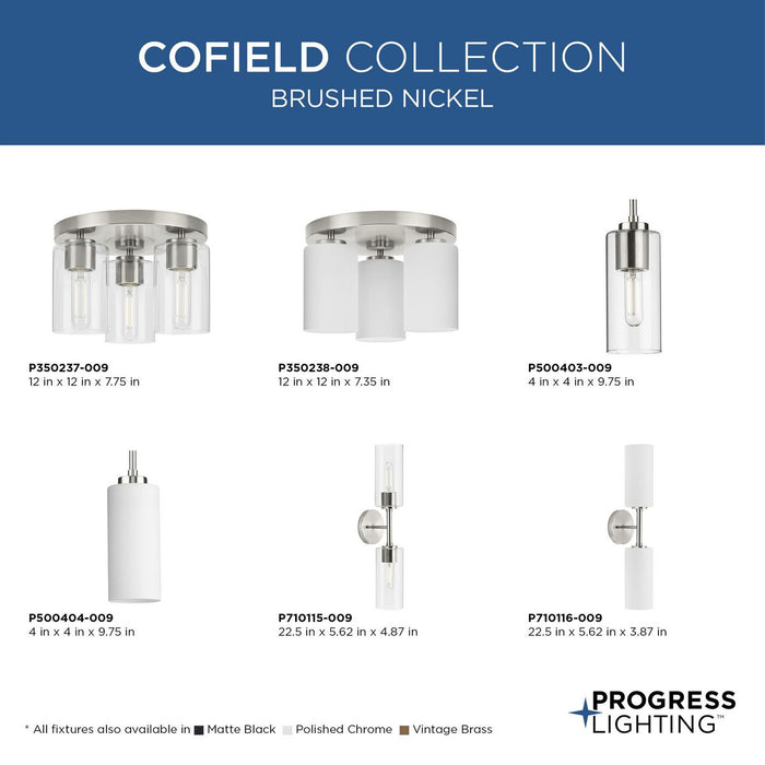Cofield Wall Bracket-Sconces-Progress Lighting-Lighting Design Store
