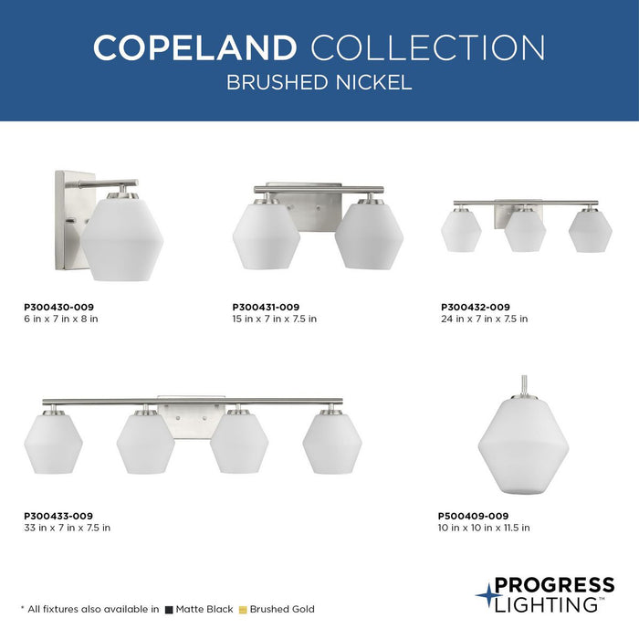Copeland Bath Light and Vanity-Sconces-Progress Lighting-Lighting Design Store