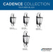 Cadence Wall Lantern-Exterior-Progress Lighting-Lighting Design Store