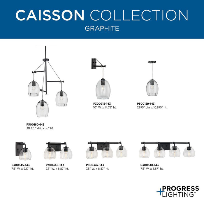 Caisson Mini Pendant-Mini Pendants-Progress Lighting-Lighting Design Store