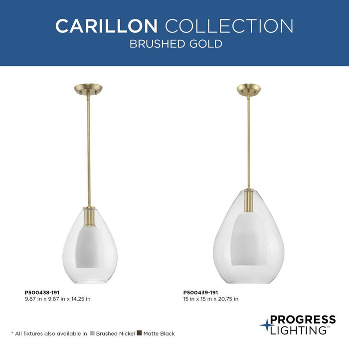 Carillon One Light Pendant-Pendants-Progress Lighting-Lighting Design Store