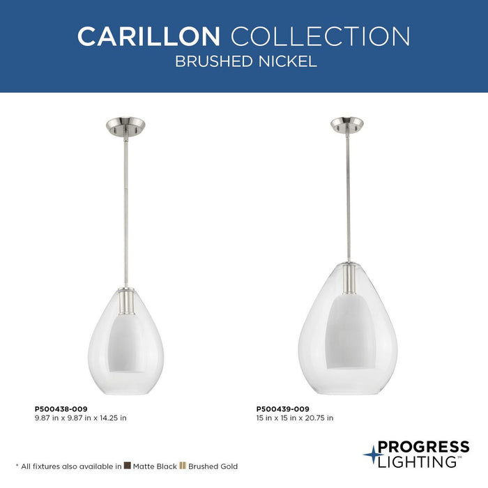 Carillon One Light Pendant-Mini Pendants-Progress Lighting-Lighting Design Store