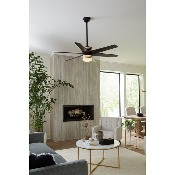 Carrollwood 56" Ceiling Fan-Fans-Progress Lighting-Lighting Design Store