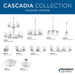 Cascadia Chandelier-Mid. Chandeliers-Progress Lighting-Lighting Design Store