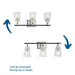Cassell Three Light Bath & Vanity-Bathroom Fixtures-Progress Lighting-Lighting Design Store