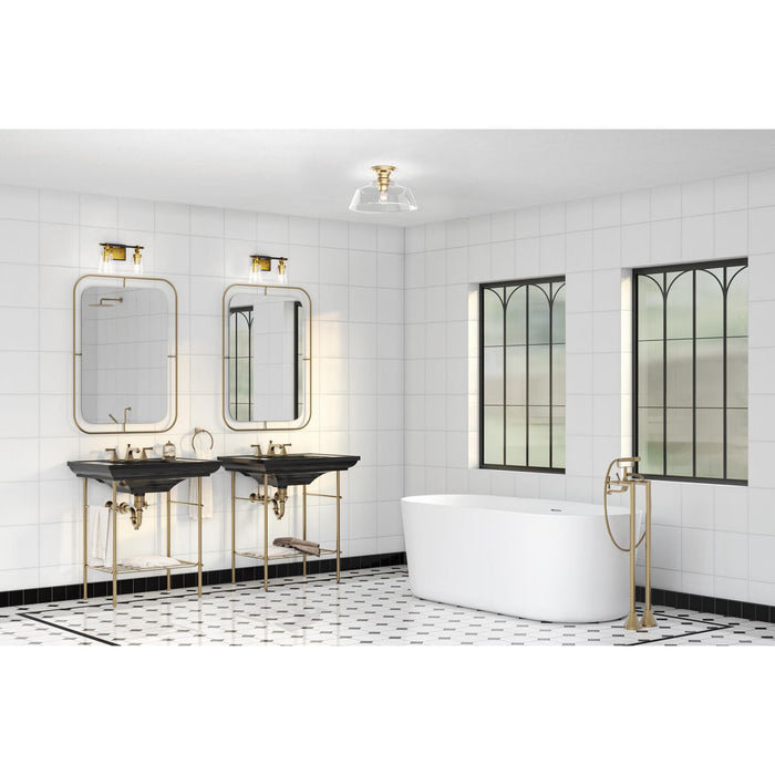 Cassell Two Light Bath & Vanity-Bathroom Fixtures-Progress Lighting-Lighting Design Store