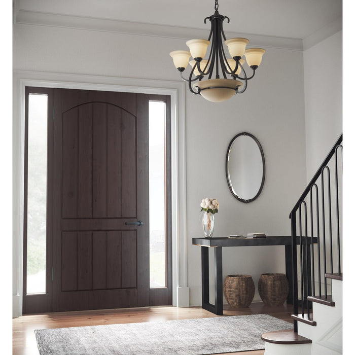 Torino Chandelier-Mid. Chandeliers-Progress Lighting-Lighting Design Store