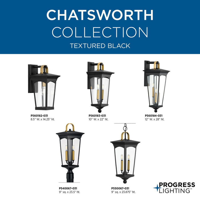 Chatsworth Wall Lantern-Exterior-Progress Lighting-Lighting Design Store