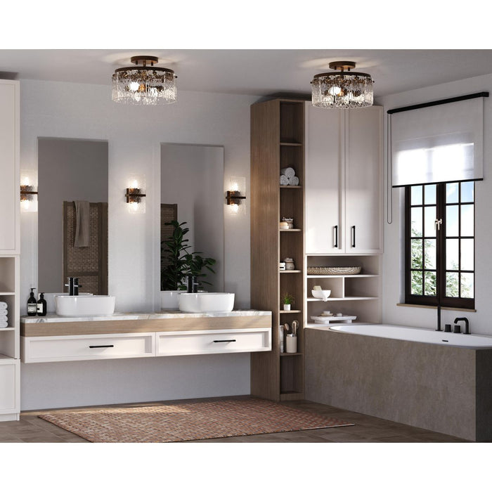 Chevall Two Light Wall Sconce-Sconces-Progress Lighting-Lighting Design Store