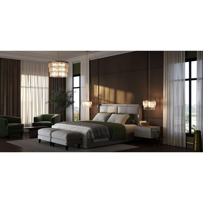 Chevall Nine Light Chandelier-Mid. Chandeliers-Progress Lighting-Lighting Design Store