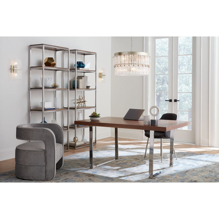 Chevall Six Light Chandelier-Mid. Chandeliers-Progress Lighting-Lighting Design Store