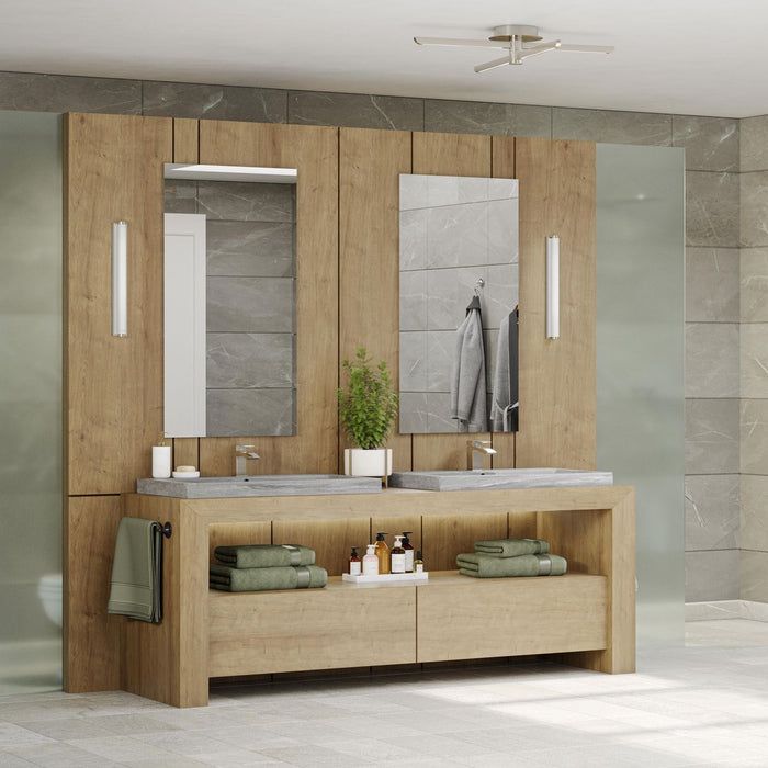 Concourse LED Bath Light-Bathroom Fixtures-Progress Lighting-Lighting Design Store