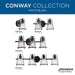 Conway Bath Bracket-Sconces-Progress Lighting-Lighting Design Store