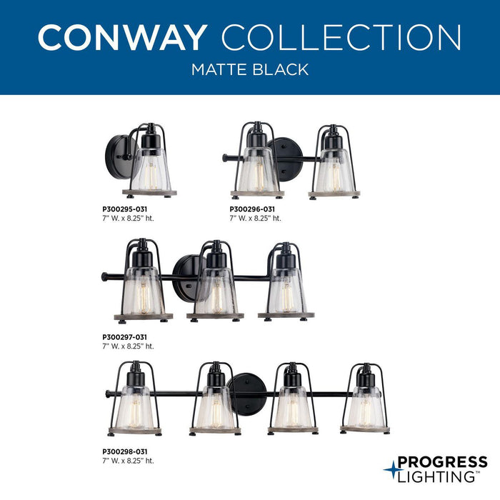 Conway Bath Bracket-Bathroom Fixtures-Progress Lighting-Lighting Design Store