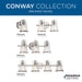 Conway Bath Bracket-Bathroom Fixtures-Progress Lighting-Lighting Design Store