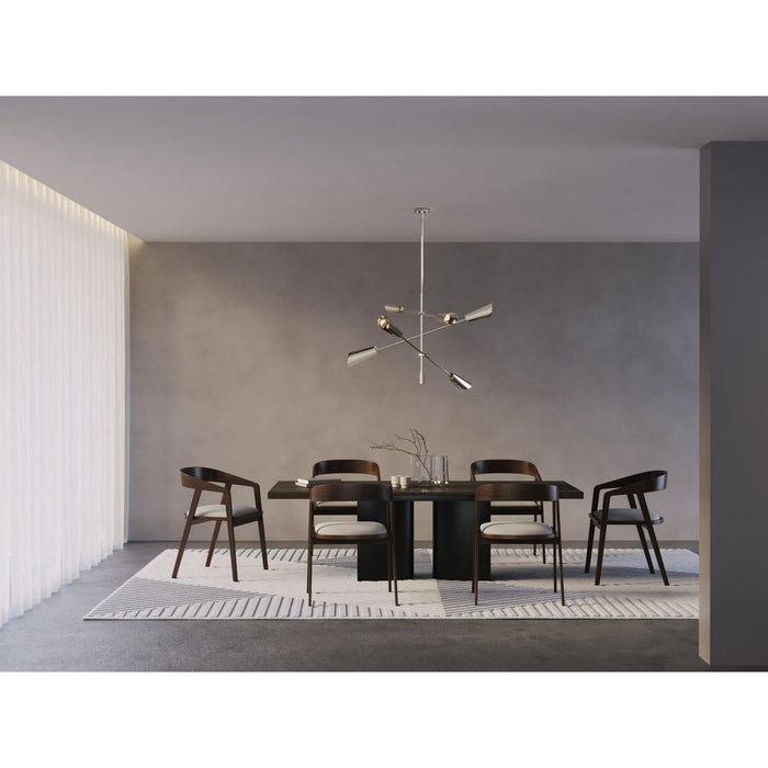 Cornett Six Light Chandelier-Large Chandeliers-Progress Lighting-Lighting Design Store