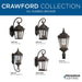 Crawford Large Wall Lantern-Exterior-Progress Lighting-Lighting Design Store