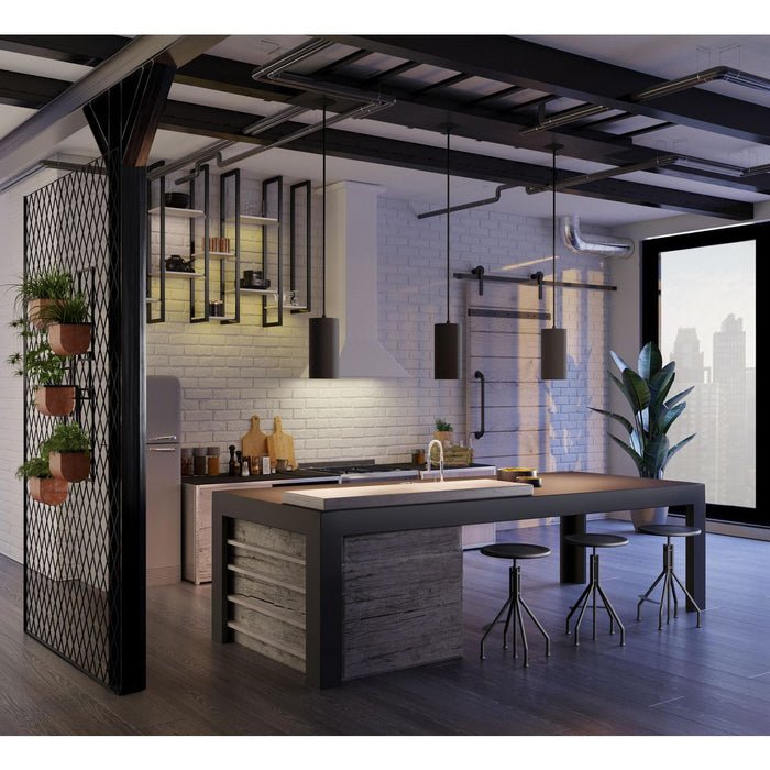 LED Cord Mount Cylinder-Mini Pendants-Progress Lighting-Lighting Design Store