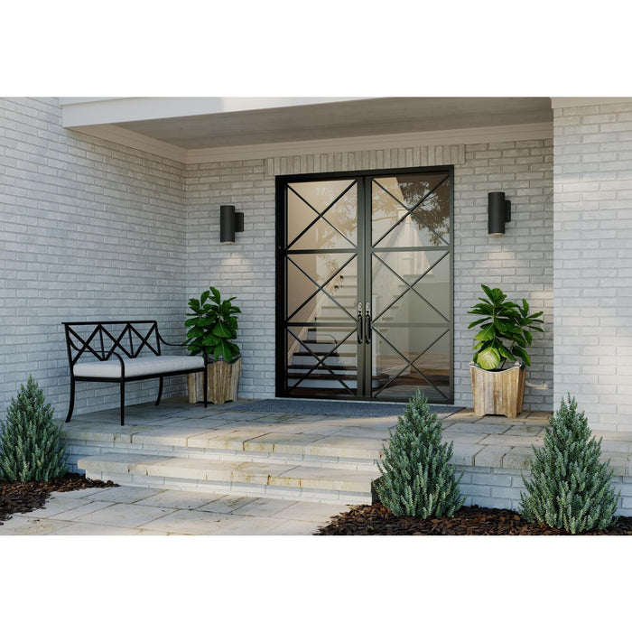 Cylinders LED Wall Lantern-Exterior-Progress Lighting-Lighting Design Store