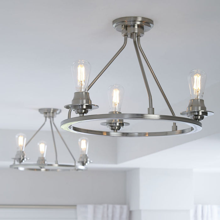 Debut Semi-Flush Convertible-Semi-Flush Mts.-Progress Lighting-Lighting Design Store