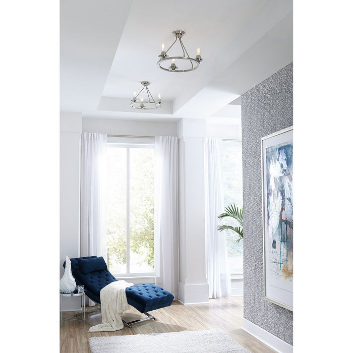 Debut Semi-Flush Convertible-Semi-Flush Mts.-Progress Lighting-Lighting Design Store