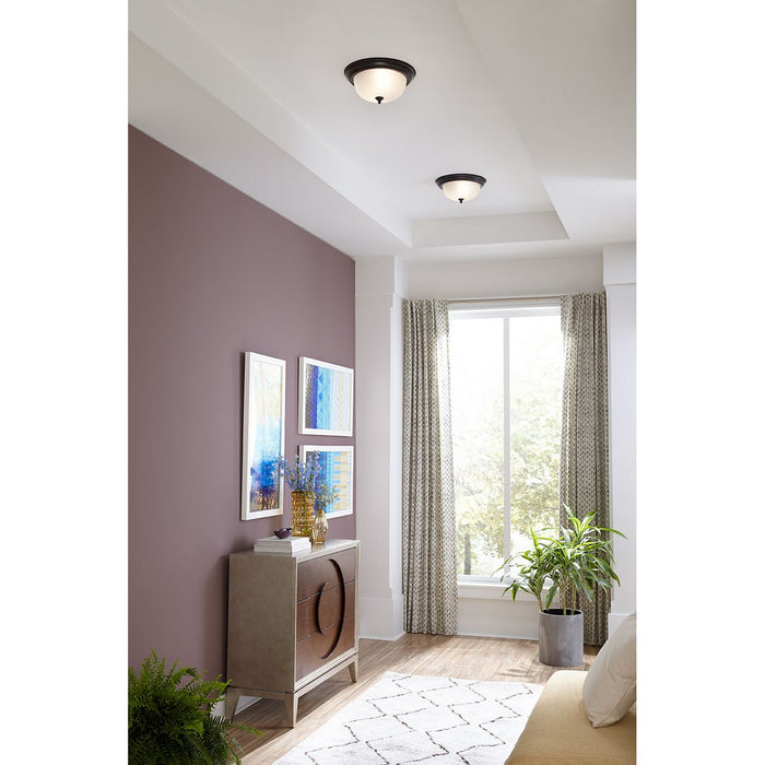 Two Light Close-to-Ceiling-Flush Mounts-Progress Lighting-Lighting Design Store