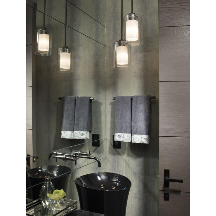 Double Glass Pendant-Mini Pendants-Progress Lighting-Lighting Design Store