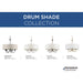 Drum Shade Chandelier-Mini Chandeliers-Progress Lighting-Lighting Design Store
