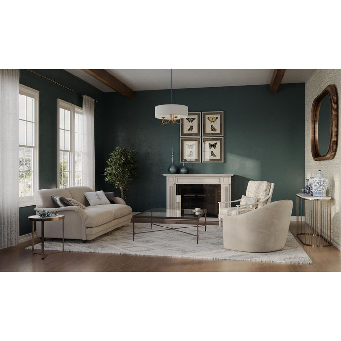 Drum Shade Chandelier-Mini Chandeliers-Progress Lighting-Lighting Design Store