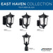 East Haven Wall Lantern-Exterior-Progress Lighting-Lighting Design Store