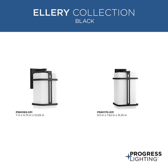 Ellery One Light Outdoor Wall Lantern-Exterior-Progress Lighting-Lighting Design Store