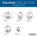 Equinox Foyer Pendant-Mid. Chandeliers-Progress Lighting-Lighting Design Store
