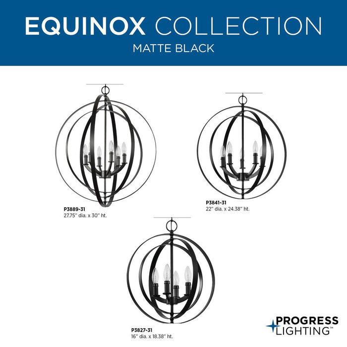 Equinox Pendant-Foyer/Hall Lanterns-Progress Lighting-Lighting Design Store