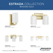 Estrada One Light Bath & Vanity Light-Sconces-Progress Lighting-Lighting Design Store