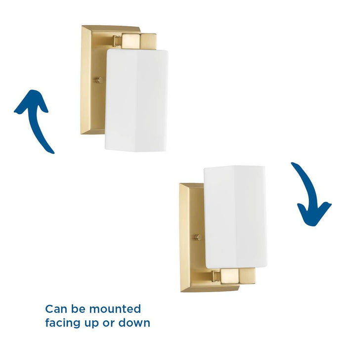 Estrada One Light Bath & Vanity Light-Sconces-Progress Lighting-Lighting Design Store