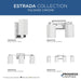 Estrada Four Light Bath & Vanity-Bathroom Fixtures-Progress Lighting-Lighting Design Store