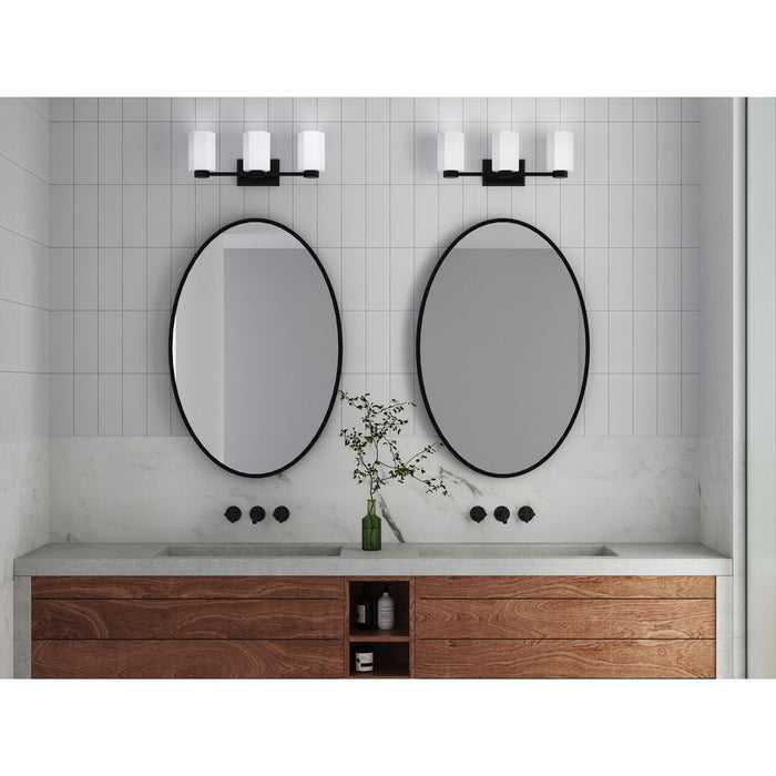 Estrada Three Light Bath & Vanity-Bathroom Fixtures-Progress Lighting-Lighting Design Store
