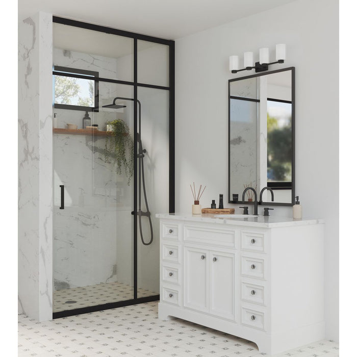 Estrada Four Light Bath & Vanity-Bathroom Fixtures-Progress Lighting-Lighting Design Store