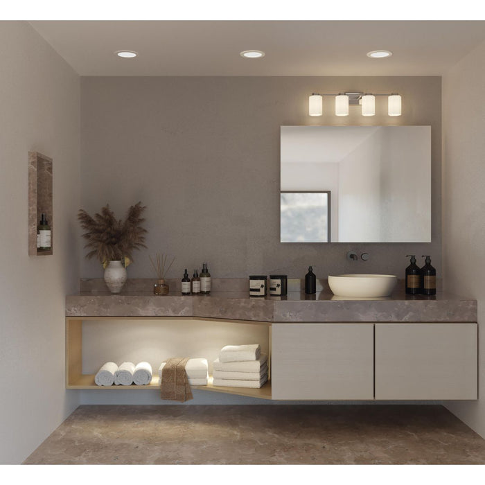 Estrada Four Light Bath & Vanity-Bathroom Fixtures-Progress Lighting-Lighting Design Store