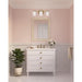 Estrada Three Light Bath & Vanity-Bathroom Fixtures-Progress Lighting-Lighting Design Store