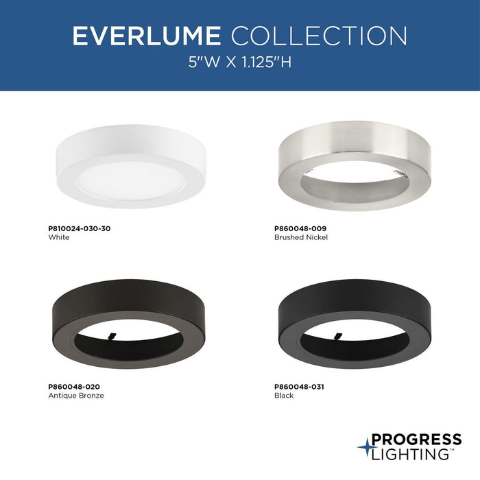 Everlume LED Flush Mount-Flush Mounts-Progress Lighting-Lighting Design Store