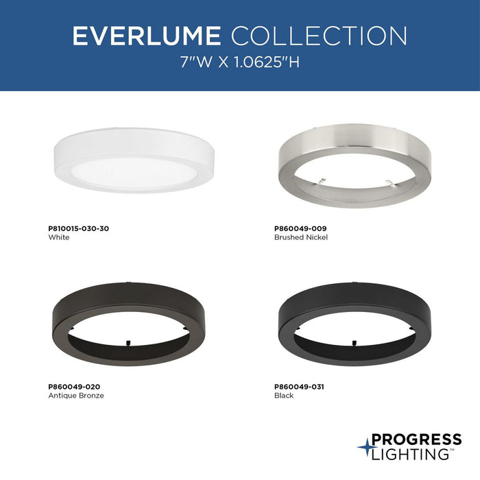 Everlume LED Flush Mount-Flush Mounts-Progress Lighting-Lighting Design Store