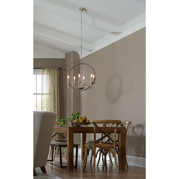 Fontayne Chandelier-Mid. Chandeliers-Progress Lighting-Lighting Design Store