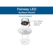 Fairway LED LED Surface Mount-Exterior-Progress Lighting-Lighting Design Store
