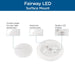 Fairway LED LED Surface Mount-Exterior-Progress Lighting-Lighting Design Store