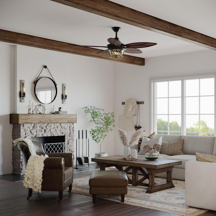 Alfresco 54" Ceiling Fan-Fans-Progress Lighting-Lighting Design Store