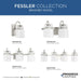 Fessler Bath Bar-Sconces-Progress Lighting-Lighting Design Store